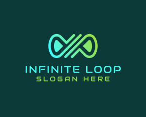 Loop - Infinity Loop Startup logo design