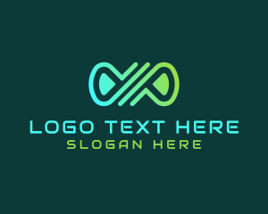 Infinity Symbol - Infinity Loop Startup logo design