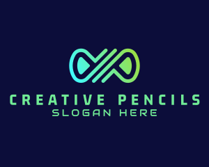 Infinity Loop Startup logo design