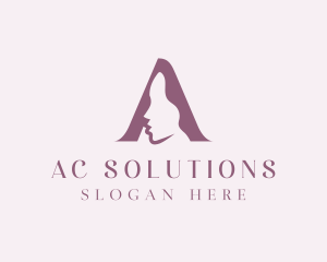 Feminine Brand Letter A logo design