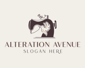 Sewing Bird Alteration logo design