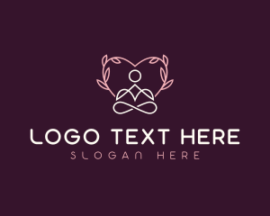 Yoga - Holistic Yoga Healing logo design