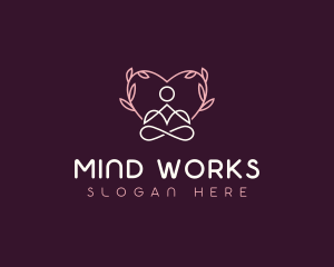 Holistic Yoga Healing logo design