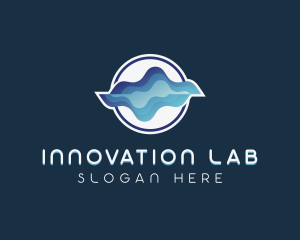 Laboratory - Biotech Wave Laboratory logo design
