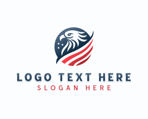 Military - Veteran Eagle Military logo design