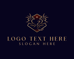 Hotel - Phoenix Wings Luxury logo design