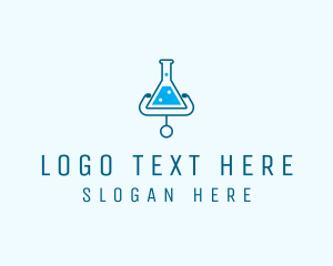 Researcher - Medical Lab Doctor logo design