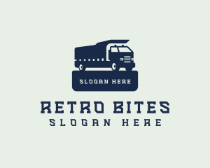 Cargo Truck Delivery Logo