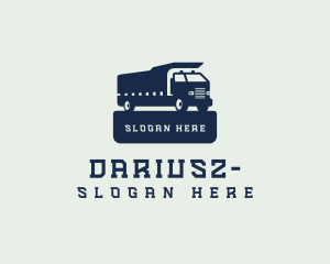 Cargo Truck Delivery Logo