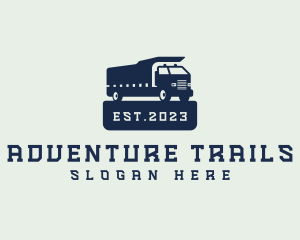 Cargo Truck Delivery logo design