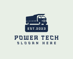 Truckload - Cargo Truck Delivery logo design