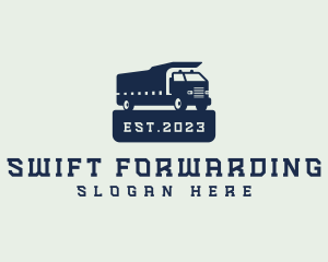 Cargo Truck Delivery logo design