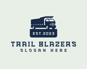 Cargo Truck Delivery logo design