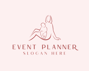 Baby Mother Parenting Logo