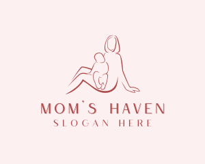 Baby Mother Parenting logo design