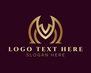 Company - Luxury Company Letter MM logo design