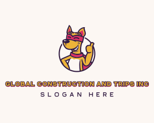 Veterinarian - Superhero Dog Veterinary logo design