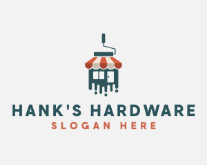 Renovation Paint Hardware Store  logo design