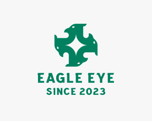 Modern Eagle Head logo design