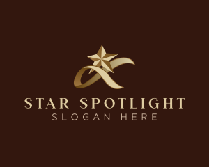 Infinity Star Ribbon logo design