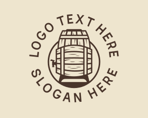 Cooperage - Beer Barrel Distillery logo design
