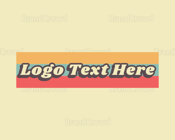 Retro Summer Business Logo