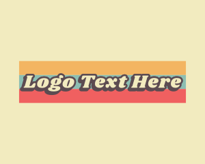 Beach - Retro Summer Business logo design