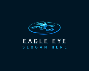 Surveillance - Aircraft Drone Surveillance logo design
