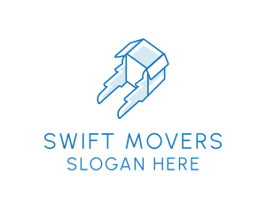 Mover - Box Wings Mover logo design