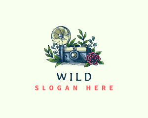 Photography - Camera Flower Photography logo design