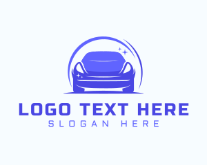 Auto Body - Clean Car Automotive logo design