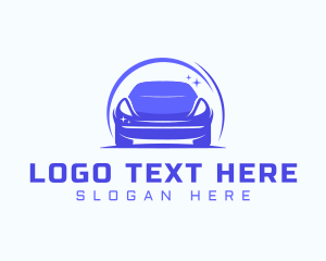 Windshield - Clean Car Automotive logo design