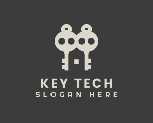 Home Mortgage Key logo design