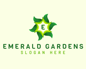 Leaf Organic Spa logo design