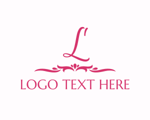Upmarket - Feminine Luxury Decoration logo design