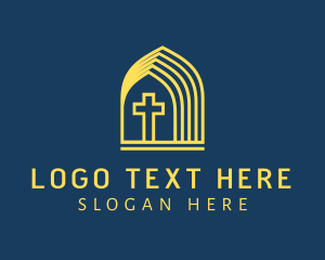Religion - Cross Church Charity logo design