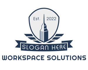 Office - Skyscraper Protection Office logo design