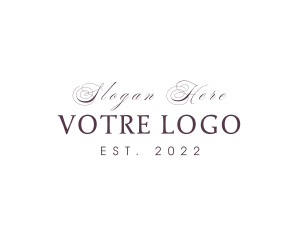 Deluxe Elegant Business Logo