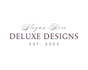Deluxe - Deluxe Elegant Business logo design