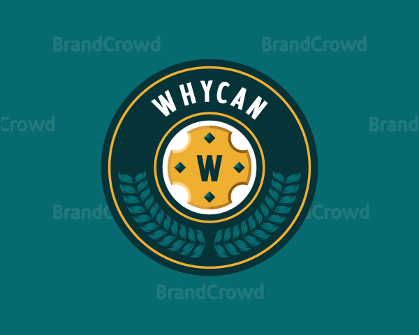 Classic Brewery Wreath Logo