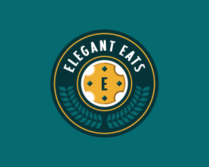 Classic Brewery Wreath logo design