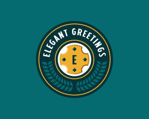 Classic Brewery Wreath logo design