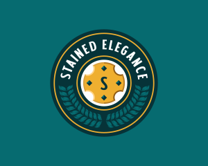 Classic Brewery Wreath logo design