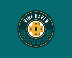 Classic Brewery Wreath logo design