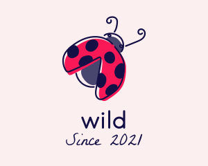 Cute - Lady Beetle Ladybug logo design