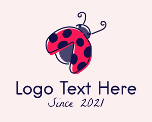 Cartoon - Lady Beetle Ladybug logo design