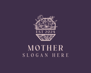 Elegant Floral Garden Logo