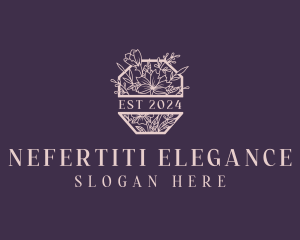 Elegant Floral Garden logo design