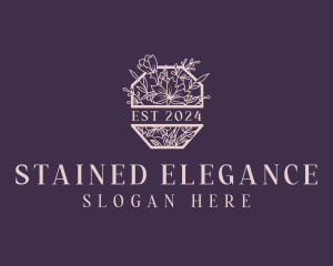 Elegant Floral Garden logo design