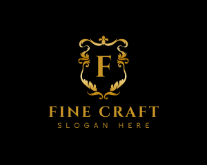 Premium Ornate Vineyard logo design